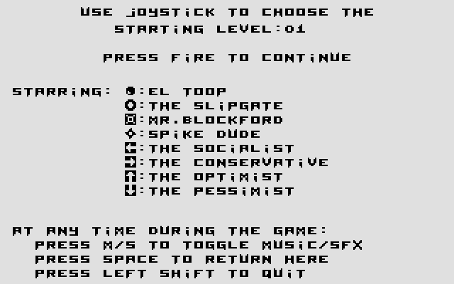 Toop atari screenshot